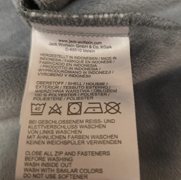 Jack Wolfskin Women's Light Gray Jacket Size L - Picture 13 of 13